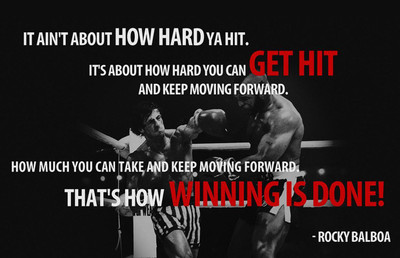 

Poster rocky balboa doesn't matter how hard you hit Paper Print Print Poster on LARGE PRINT 36X24 INCHES Photographic Paper(36 inch X 24 inch, Rolled)