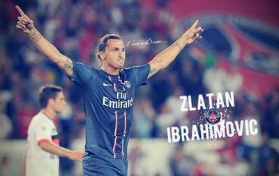 

Zlatan ibrahimovic Fine Quality Sports Wall Poster Print Poster on 13x19 Inches Photographic Paper(36 inch X 24 inch, Rolled)