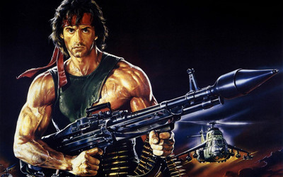 

Movie Rambo First Blood Part II Rambo HD Wallpaper Print Poster on 13x19 Inches Paper Print(19 inch X 13 inch, Rolled)