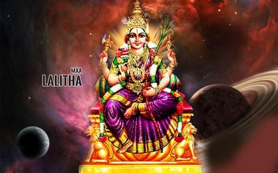 

maa lalitha ji pic Print Poster on LARGE PRINT 36X24 INCHES Photographic Paper(36 inch X 24 inch, Rolled)
