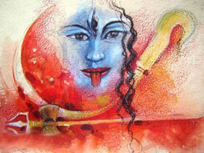 

Durga Kali Wallpaper Print Poster on 13x19 Inches Paper Print(19 inch X 13 inch, Rolled)