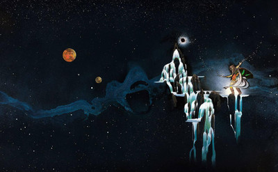 

Music Uriah Heep Abstract Psychedelic Sci Fi Space HD Wallpaper Print Poster on LARGE PRINT 36X24 INCHES Photographic Paper(36 inch X 24 inch, Rolled)