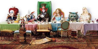 

poster movie alice in wonderland 2010 mia wasikowska Print Poster on 13x19 Inches Paper Print(19 inch X 13 inch, Rolled)