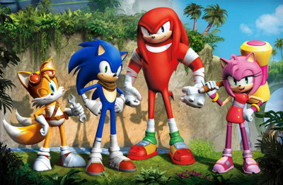 

ananyadesigns tv show sonic boom knuckles Print Poster on 13x19 Inches Paper Print(19 inch X 13 inch, Rolled)