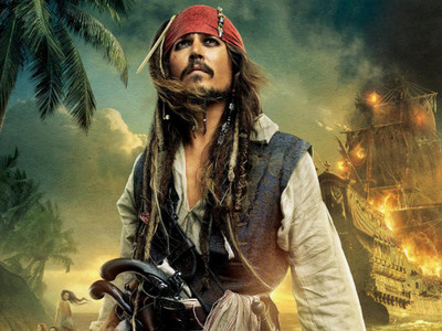 

Movie Pirates Of The Caribbean On Stranger Tides Pirates Of The Caribbean Pirate Jack Sparrow Johnny Depp Print Poster on 13x19 Inches Paper Print(19 inch X 13 inch, Rolled)