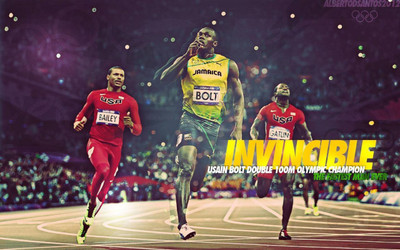 

Usain Bolt Fine Quality Sports Wall Poster (2) Print Poster on 13x19 Inches Paper Print(19 inch X 13 inch, Rolled)