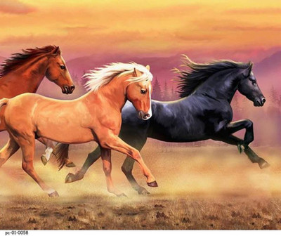 

Poster Horses 14 Print Poster on 13x19 Inches Paper Print(19 inch X 13 inch, Rolled)
