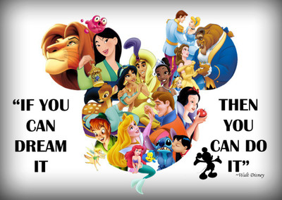 

If you can dream it then you can do it Print Poster on LARGE PRINT 36X24 INCHES Photographic Paper(36 inch X 24 inch, Rolled)