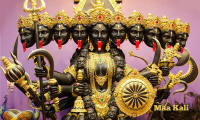 

maa Kali poster new hd quality Print Poster on LARGE PRINT 36X24 INCHES Photographic Paper(36 inch X 24 inch, Rolled)