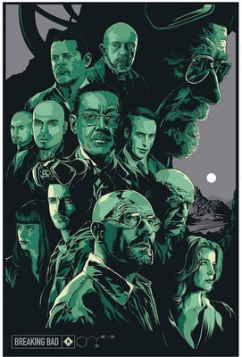 

Breaking Bad Poster Print Poster on 13x19 Inches Paper Print(19 inch X 13 inch, Rolled)