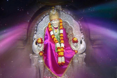 

Sai Baba Poster Print Poster on LARGE PRINT 36X24 INCHES Photographic Paper(36 inch X 24 inch, Rolled)