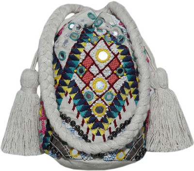 

Diwaah Non Leather multi Potli(Multicolor)