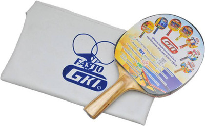 

GKI Fasto In Foam Cover Multicolor Table Tennis Racquet(G4, 323 g)