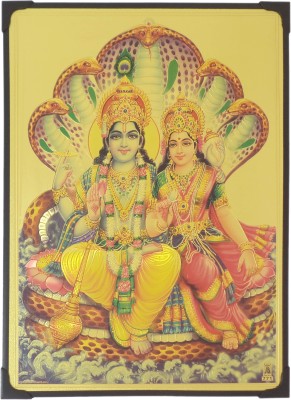 

R S Exports Lord Vishnu Photo Frame ( 30.5 cm x 22.5 cm x 1 cm ) / Wall Hangings for Home Decor and Wall Decor / Thanksgiving Wall Decorations / harinarayan narayanan vishnu visnu ranganathar ranga ranganatha Art work for Paintings and Wall Stickers / God