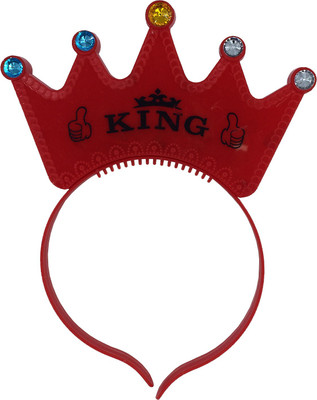 

Funcart LED RED King Crown Head Band