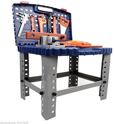Suvesa Kids 69 Piece Toy Tool Kit Play Set Portable Folding