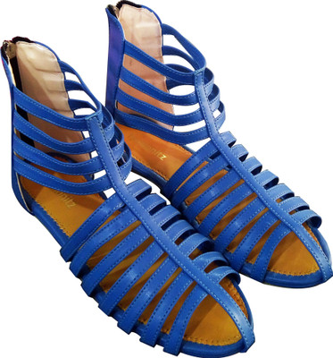 

Fashionitz Women Blue Flats