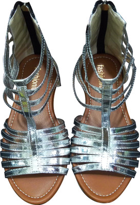 

Fashionitz Women Silver Flats