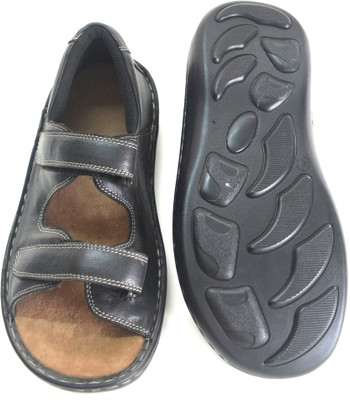 

DERA Men DIABETIC BLACK Sandals