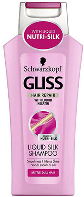 

Schwarzkopf Gliss Hair Repair With Liquid Keratin Liquid Silk Shampoo For Brittle, Dull Hair(250 ml)