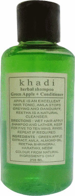 Khadi Herbal Green apple conditioner shampoo 210ml(210 ml) Flipkart