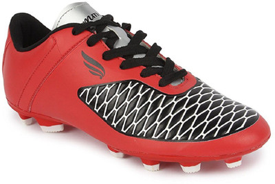 

Mmojah 30604-A Football Shoes For Men(Black, Red
