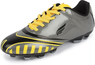 

Mmojah 30603-A Football Shoes For Men(Grey, Yellow