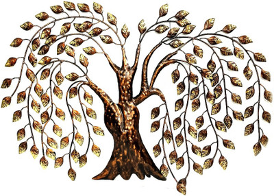 

VedasExports Talur Tree Decor Decorative Showpiece - 87.5 cm(Iron, Multicolor)