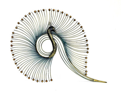 

VedasExports Decorative Showpiece - 100 cm(Iron, Multicolor)