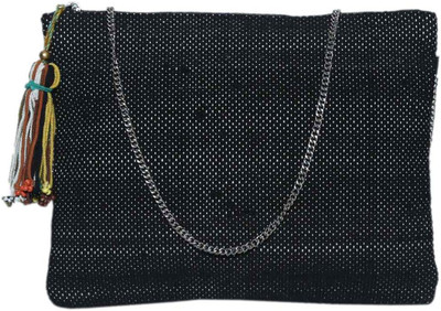

Diwaah Women Casual Black Cotton Sling Bag