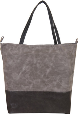 

Red Pout Women Casual Grey, Brown Genuine Leather Shoulder Bag, Brown;grey