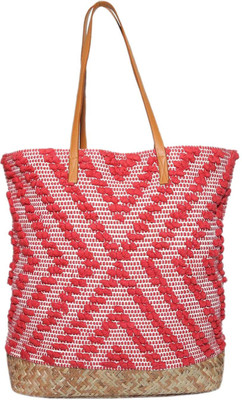

Diwaah Women Casual Red Cotton Tote