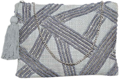

Diwaah Women Casual Grey Cotton Sling Bag