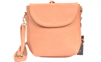 

sugarcrush Women Casual Pink Genuine Leather Sling Bag