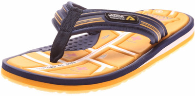 

Adda Slippers, Navy yellow