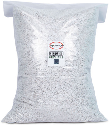 

Pepper Agro Perlite Potting Medium Gardening Hydroponics Horticultural Grade, 400gm Soil Manure(400 g Powder)