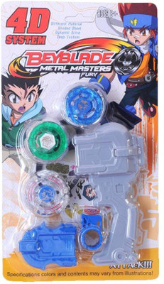

starsky Gifts Beyblade Metal Masters 4d With Handel (Multicolor)(Multicolor)