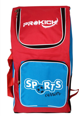 

Prokick Sports Carrier Multi Utility Sports Bag Multi Sports Bag(Multicolor, Backpack), Red/sky blue