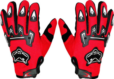 

Red Bravo'S RDBRVO 06 Riding Gloves (, Red