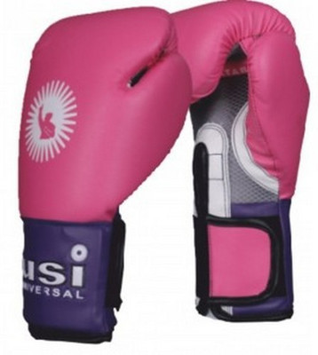 

USI crusher training gloves Boxing Gloves (Free Size, Pink)