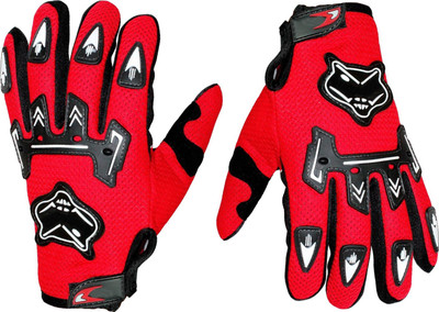 

Red Bravo'S RDBRVO 07 Riding Gloves (, Red
