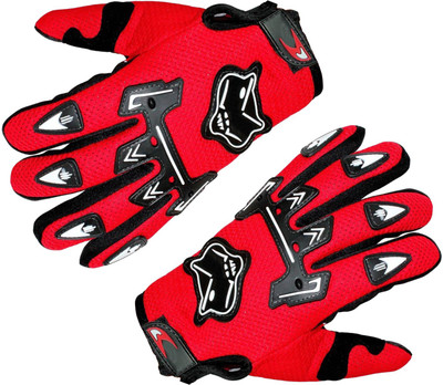 

Red Bravo'S RDBRVO 10 Riding Gloves (, Red