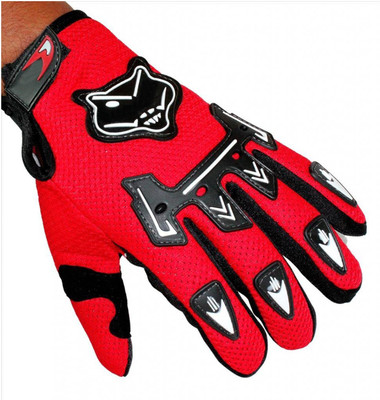 Red Bravo'S RDBRVO 02 Riding Gloves (, Red