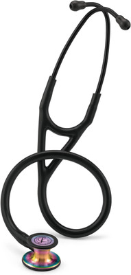 

3m littmann 6165 Cardio IV Acoustic Stethoscope(Black with Rainbow)