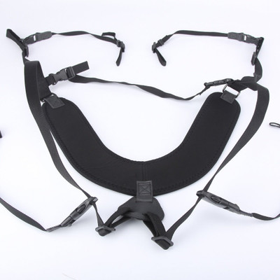 

Caden Double camera chest harness Strap(Black)