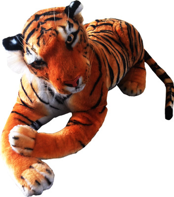 

kidoz kingdom BIG TIGER SOFT TOY - 30 cm(YELLOW, BLACK)