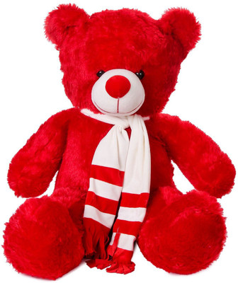 

ToynJoy Cute & Elegant 3 Feet Red Teddy Bear Stuffed Toy - 35 inch(Red)