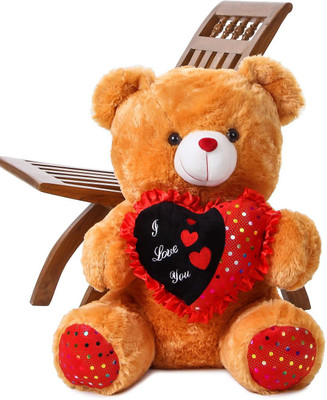 

ToynJoy 2.5 Feet Beautiful Brown Teddy Bear as Special gift for Birthday, Valentine's - 30 inch(Brown)