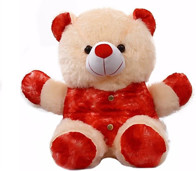 

Kashish Trading Company Beige & Red Rose Teddy Bear 45 Cm - 18 inch(Red, Beige)