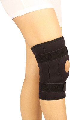 

Alex Knee support Open Patella with Gel Ring Knee, Calf & Thigh Support (XL, Black)